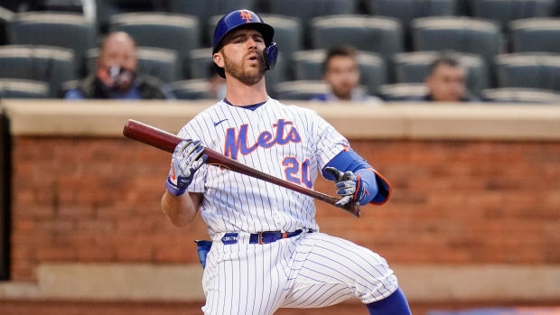 Mets GM Zack Scott not buying Pete Alonso's ball theory