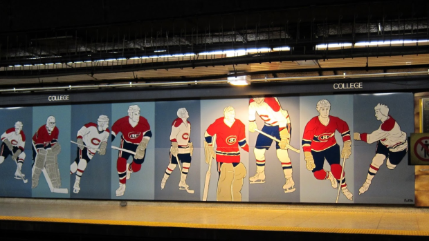 Montreal Canadiens mural