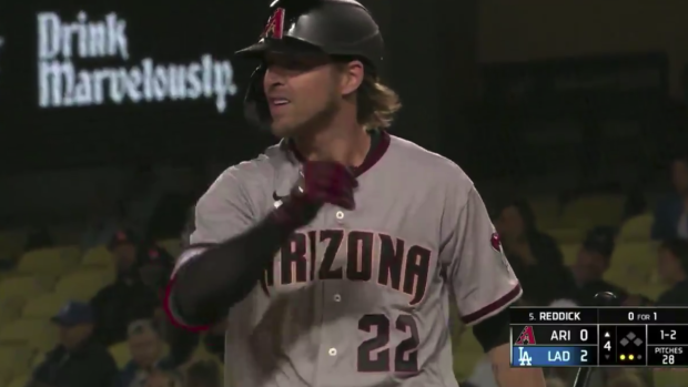 Dodgers organist trolls Diamondbacks' Josh Reddick, who was on