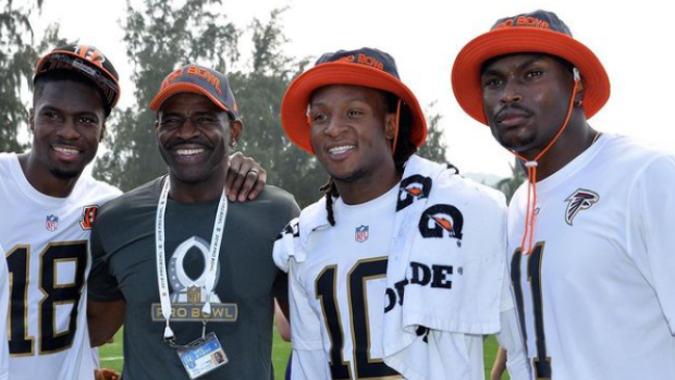 A.J. Green, Michael Irvin, DeAndre Hopkins, Julio Jones