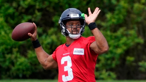 Broncos quarterback Russell Wilson riding into Seattle with new team to  start season - The Japan Times