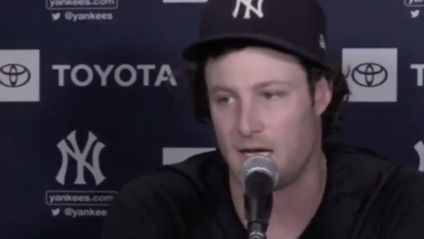 VIDEO: Gerrit Cole Awkwardly Answers Question About Using Spider Tack