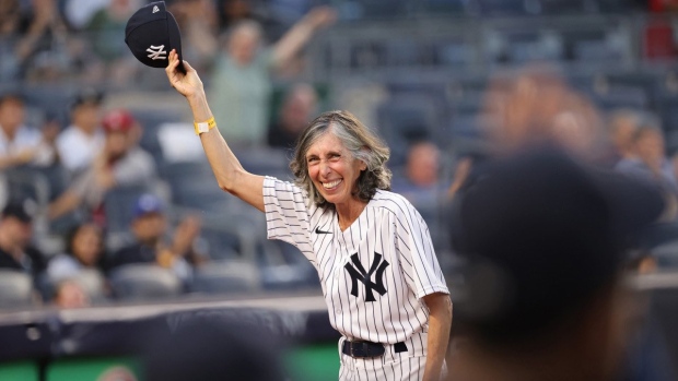 Yankees call up bat girl 60 years after she was rejected