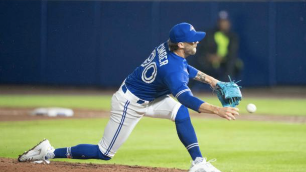 MLB fans are DONE with Jays pitcher Adam Cimber wearing his pants