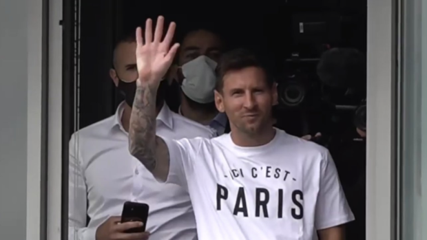 Messi in Paris