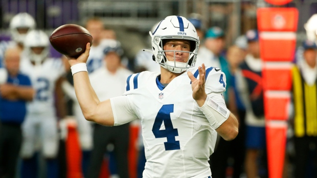 Colts beat Lions 27-17, but lose QB Sam Ehlinger to injury