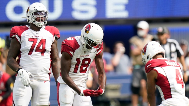 A.J. Green, Cardinals celebrate