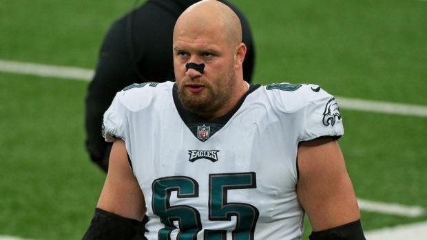 Eagles tackle Lane Johnson out for rest of the regular season with  abdominal injury