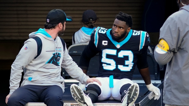 There is help': Panthers Frankie Luvu reflects on brother's death