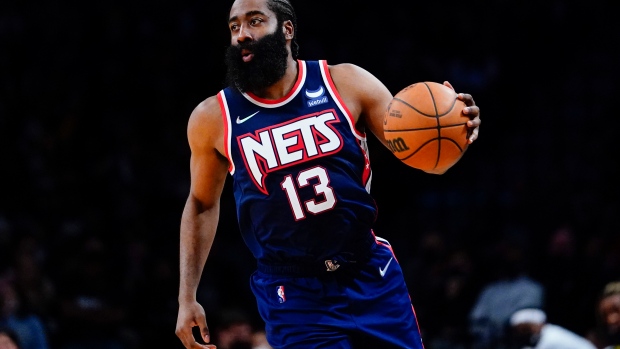 Brooklyn Nets star James Harden day-to-day because of left hamstring  tightness - ESPN