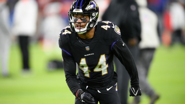 Ravens' cornerback Marlon Humphrey out for the season