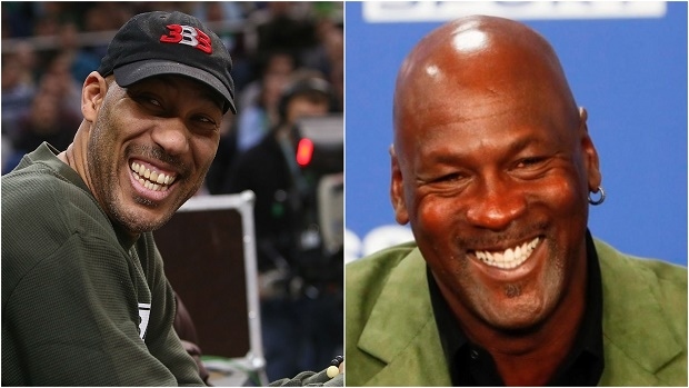 LaVar Ball and Michael Jordan