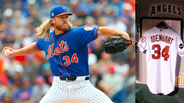 Noah Syndergaard will be the first Angels player in 12 years to wear number  34. Nick Adenhart was the last player to wear 34, who was killed by a drunk  driver in