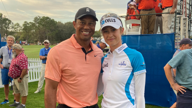 Tiger Woods, Nelly Korda