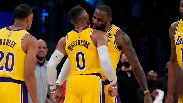 LeBron James Russell Westbrook Los Angeles Lakers - TSN.ca