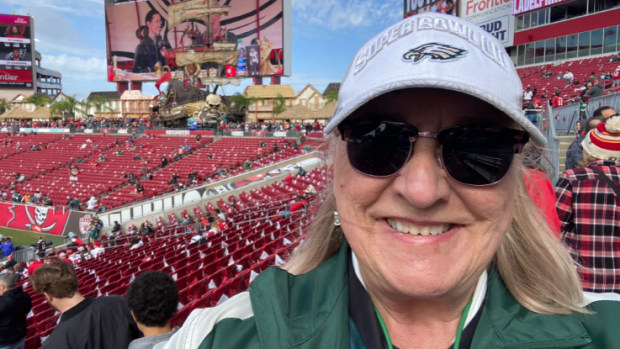 Donna Kelce attends both of her sons' NFL playoff games