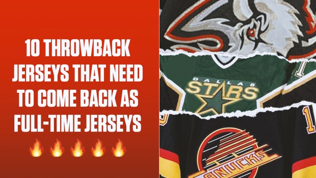 5 NHL Throwback Jerseys We'd Love to See Brought Back From the Dead