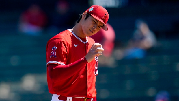 Shohei Ohtani doubles to key 2-run inning as designated hitter vs