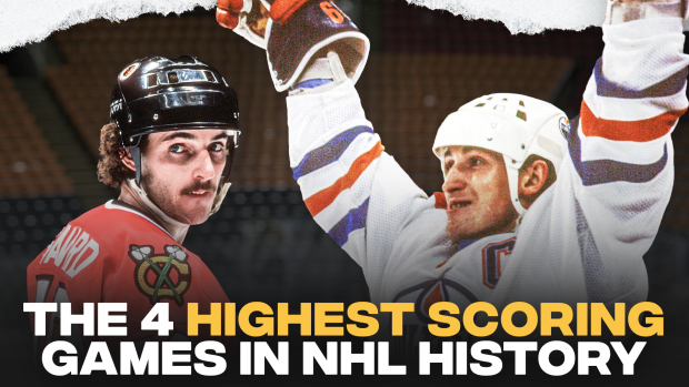 Top 10 Highest Scoring NHL Games of the Modern Era #DenisSavard