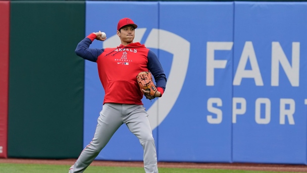 Shohei Ohtani is scheduled to start vs. Red Sox on Patriots' Day