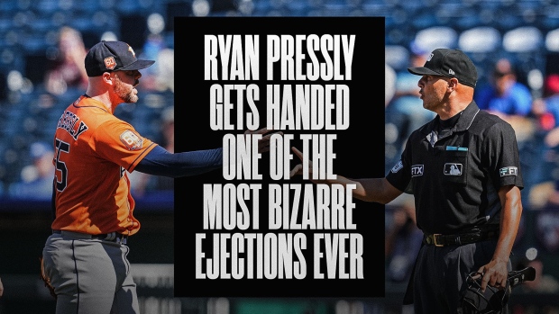 Astros' Ryan Pressly rips umpires after ejection vs. Royals: 'You have to  be better than that