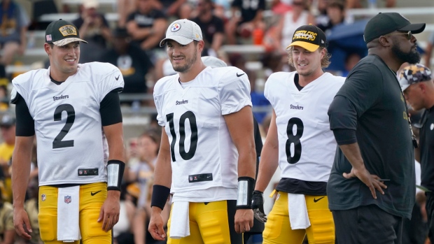 Kenny Pickett and the Steelers' starters cap an impressive preseason in a  win over the Falcons