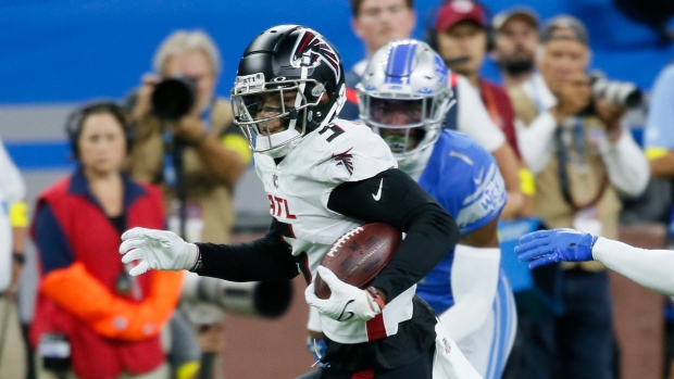 Falcons' Drake London scores in London: WR joins this exclusive