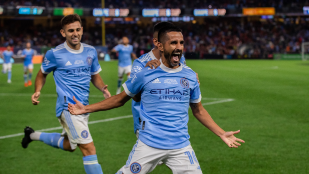 New York City FC celebrates