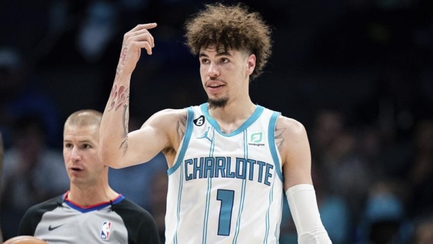 LaMelo hoping for late jersey switch from No. 2 to No. 1