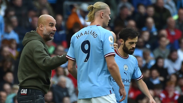 Pep Guardiola Erling Haaland Goal Scoring Manchester City - TSN.ca