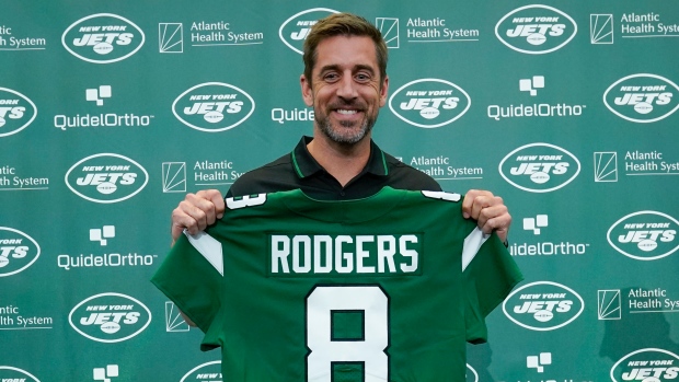 Jets, Aaron Rodgers leads betting action at sportsbooks ahead of