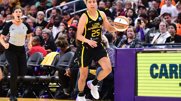 Los Angeles Sparks' Layshia Clarendon tears plantar fascia, out 4-6 ...