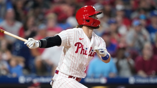 Phillies' Harper holds players-only meeting after collapse vs. Mets
