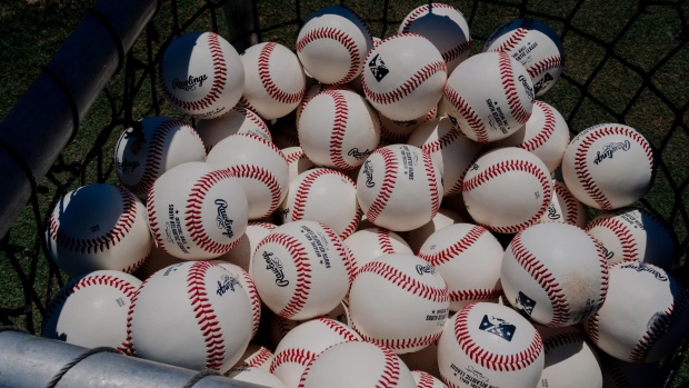 MiLB baseballs