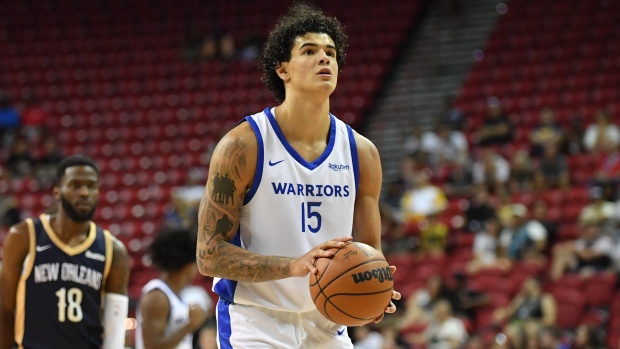 Report: Golden State Warriors signing prospect Gui Santos to three