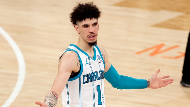 NBA Says Hornets' LaMelo Ball Must Cover 'LF' Tattoo, Cites Policy - TSN.ca