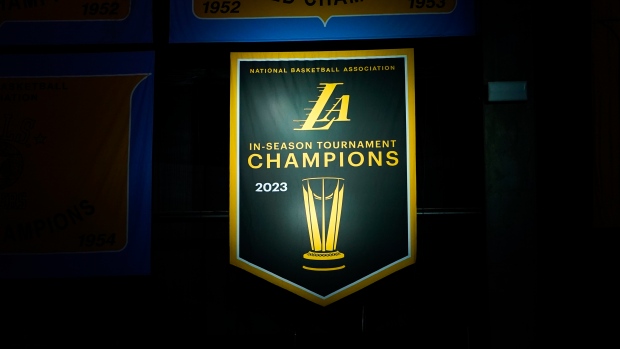 Lakers In-Season Tournament banner