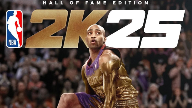 Vince Carter NBA 2K25 cover