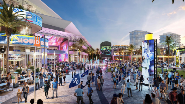 Tampa Bay Rays new ballpark rendering