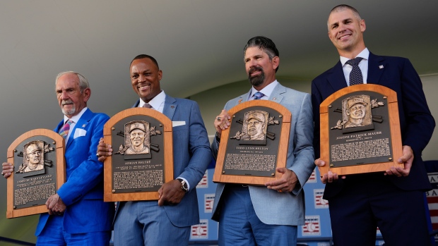 Adrian Beltre, Todd Helton, Joe Mauer, Jim Leyland Inducted Into ...