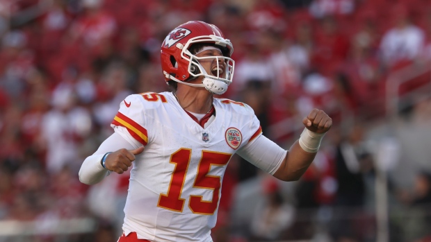 Kansas City Chiefs quarterback Patrick Mahomes