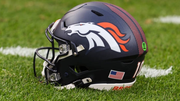 Denver Broncos helmet