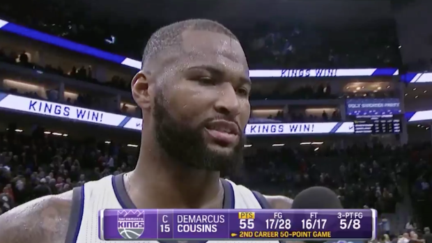 DeMarcus Cousins has epic rant after scoring 55 points - Sports Illustrated