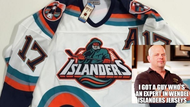 islanders jersey auction