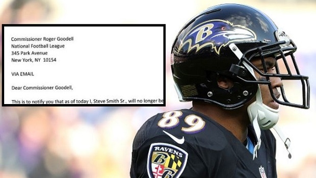 Retired Raven Steve Smith's letter to NFL: 'I'll no longer be