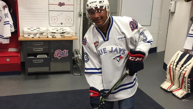 The Regina Pats wore these incredible jerseys for Blue Jays Night