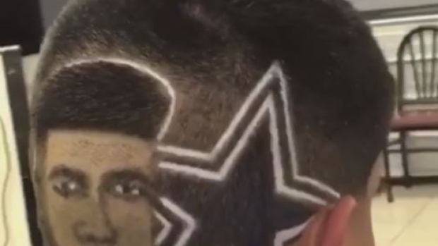 Cowboys Fan Gets Incredible Haircut To Show His Love For The