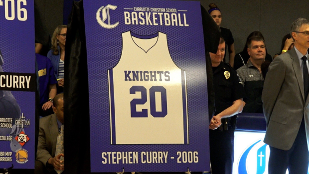 Stephen Curry High School Basketball Jersey Knights -  Canada