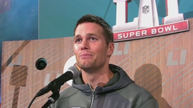 Tom Brady gets emotional when asked who is hero is