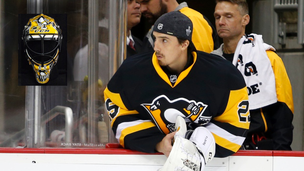 Marc-Andre Fleury gets nostalgic with Stadium Series mask, pads